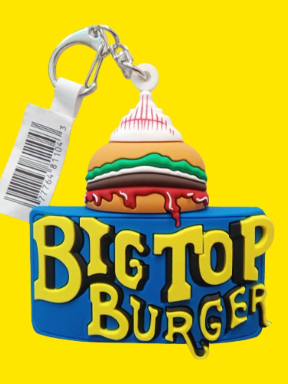 SPIRIT Killer Klowns from Outer Space Big Top Burger Sign Figural Bag Clip Keych